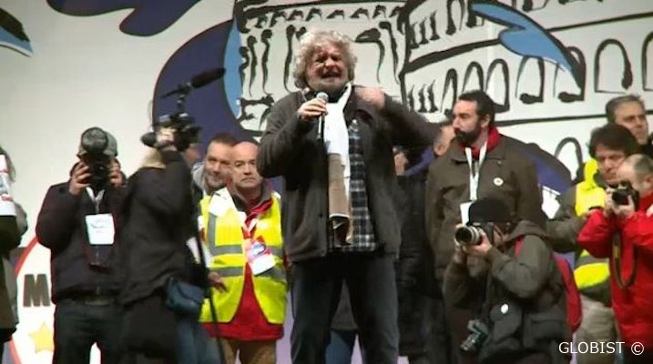 „No per l'Euro - Italiens Euroskeptiker fordert Anti-Euro-Referendum