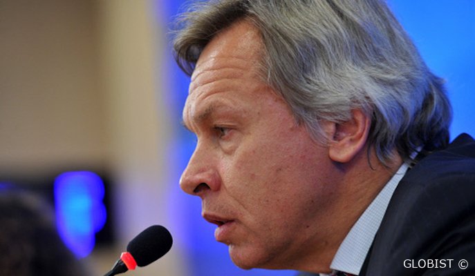 Puschkow: EU plant feindliche Übernahme der Ukraine