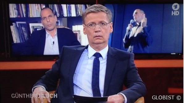 Publikumskonferenz zeigt Jauch den Stinkefinger: Programmbeschwerde wegen Sendung mit Varoufakis