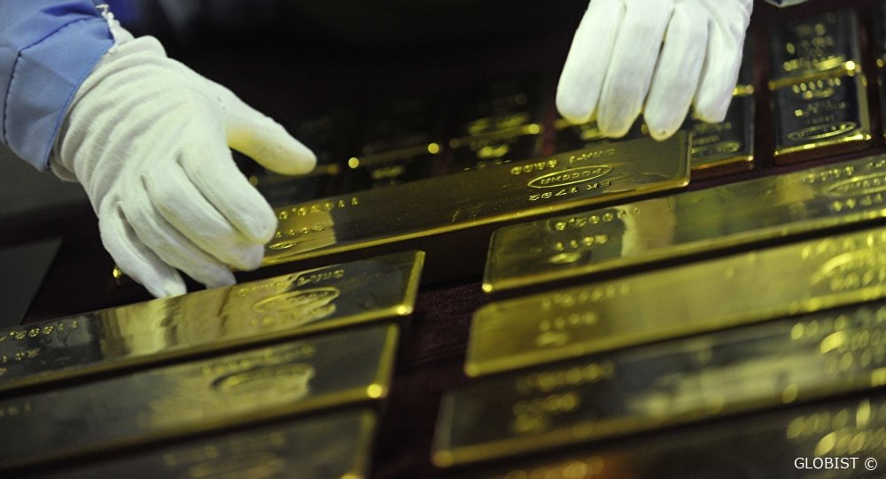 Russlands Goldreserven: 2015 Zunahme um 208 Tonnen
